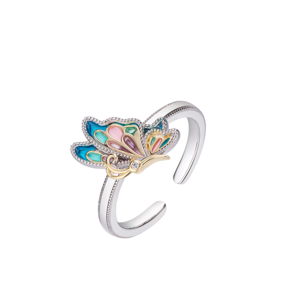 Z Alice Simple Butterfly Ring - Euro Sparkles