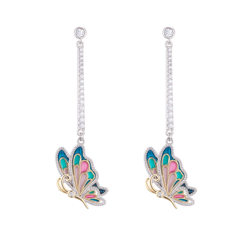 Z Alice Butterfly Earrings - Euro Sparkles
