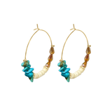 St. Tropez Beed Hoops - Euro Sparkles