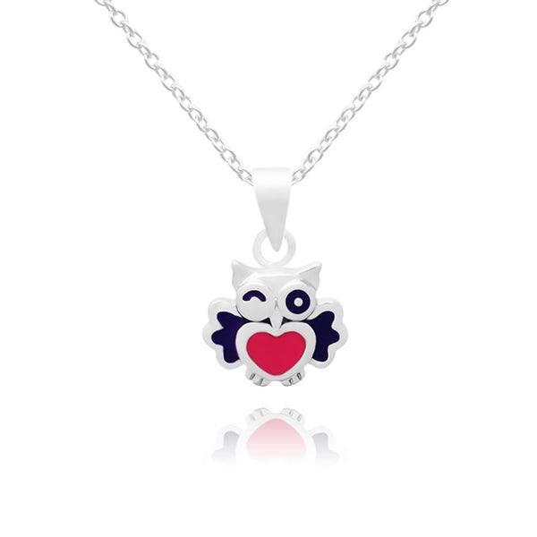 CC winkling Baby Owls Necklace - Euro Sparkles