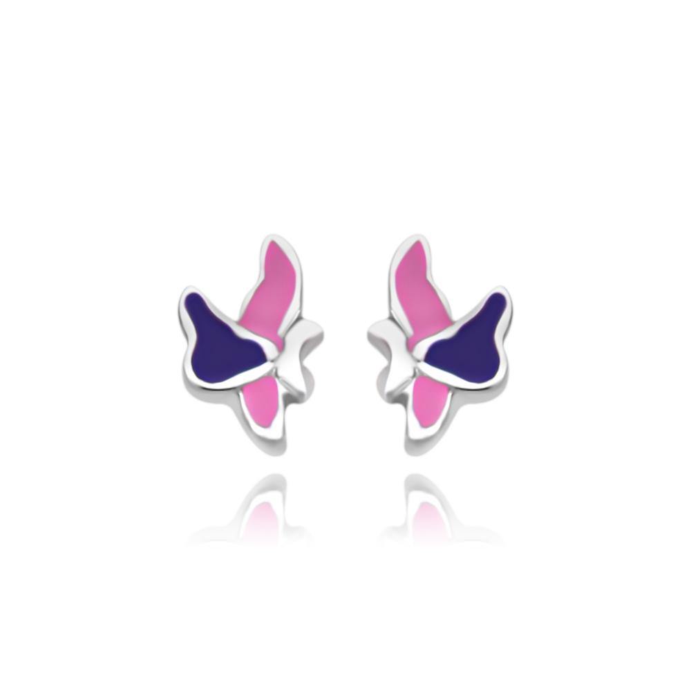 CC Pink Baby Skippers Stud Earrings - Euro Sparkles