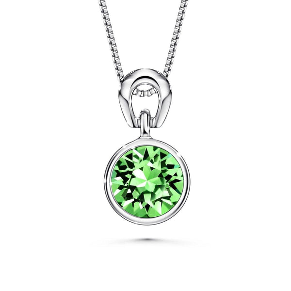 Color Of Soul Necklace August (Peridot) - Euro Sparkles