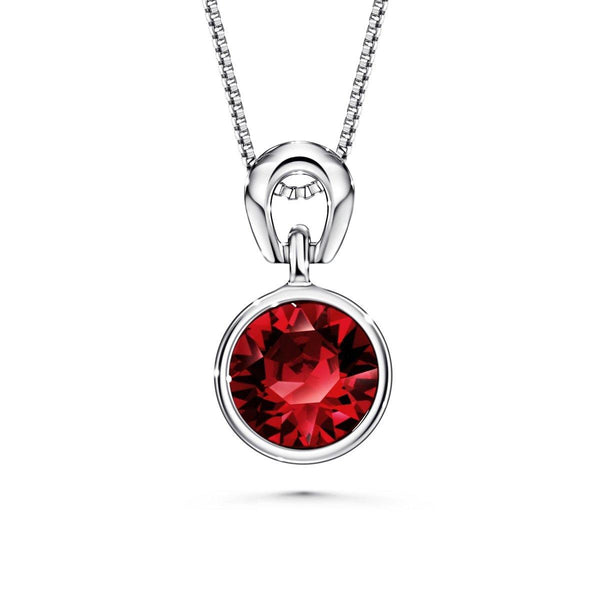 Color Of Soul Necklace July (Ruby) - Euro Sparkles
