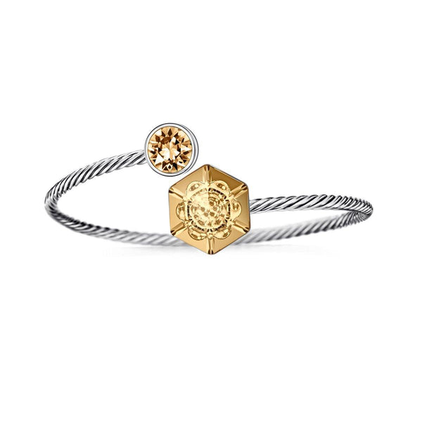 The Bella Sunflower Bracelet - Euro Sparkles