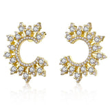 Elegancia Sun Earrings - Euro Sparkles