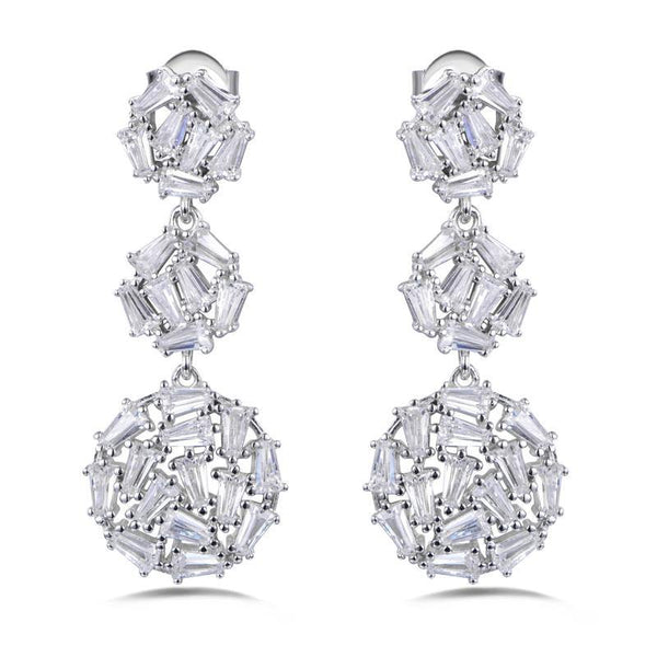 Azure Heaven Trio Galaxy Studs - Euro Sparkles