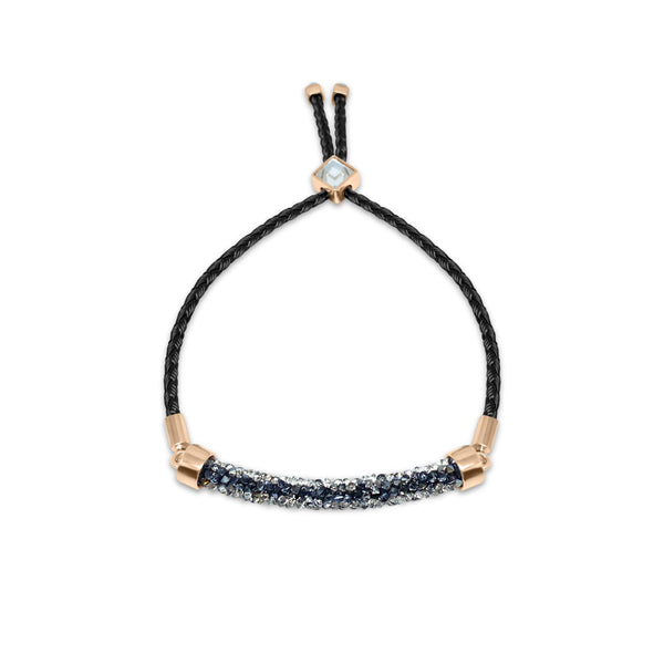 Eclat Black Galaxy Silk Bracelet - Euro Sparkles