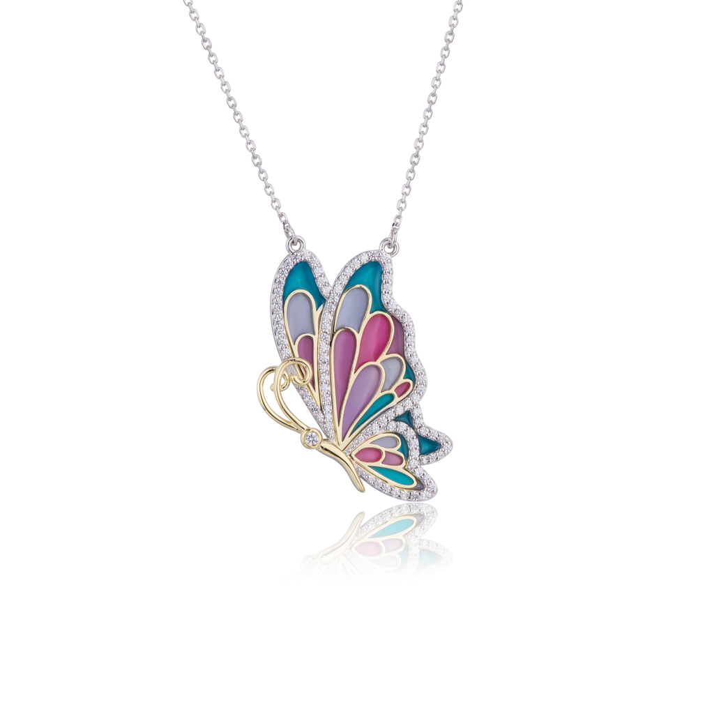Z ALice Butterfly Necklace - Euro Sparkles
