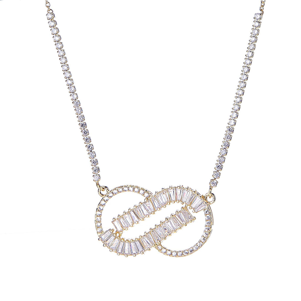 Elegancia Infinity Necklace - Euro Sparkles