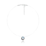 Marbella Clear Crystal Necklace - Euro Sparkles