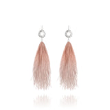 St. Tropez Feather Earrings - Euro Sparkles