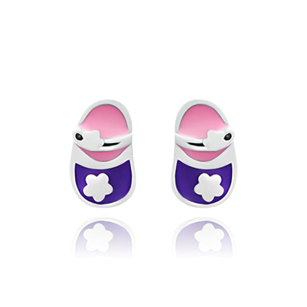 Baby Sandals Stud Earrings - Euro Sparkles