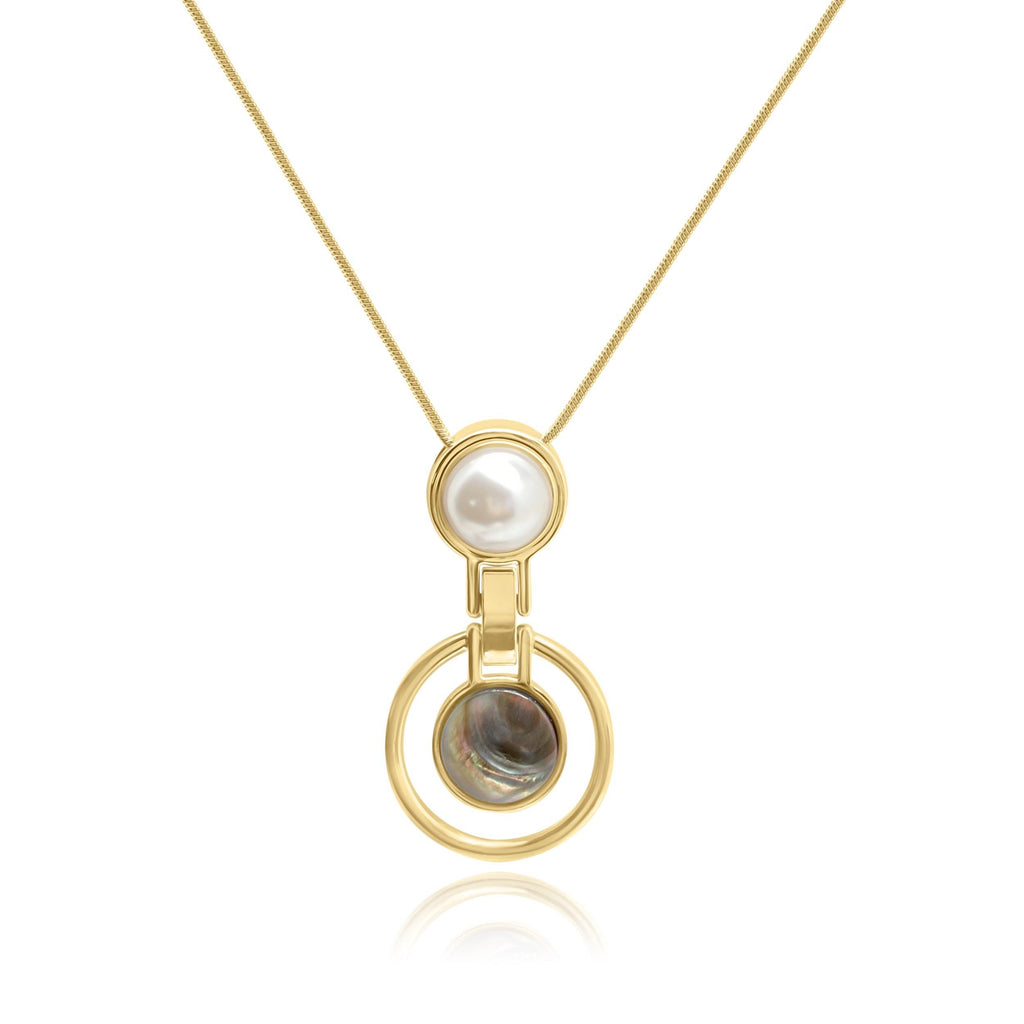 Firenze Pearl Universe MOP Necklace - Euro Sparkles