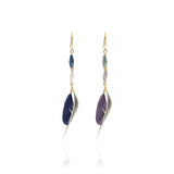 St. Tropez Feather Beeds Earrings - Euro Sparkles