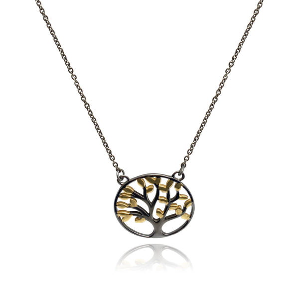 Hidden Treasure mini Tree of Life Necklace - Euro Sparkles