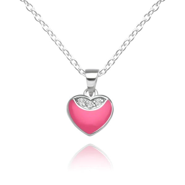 CC Baby Pink Little Hearts Necklace - Euro Sparkles