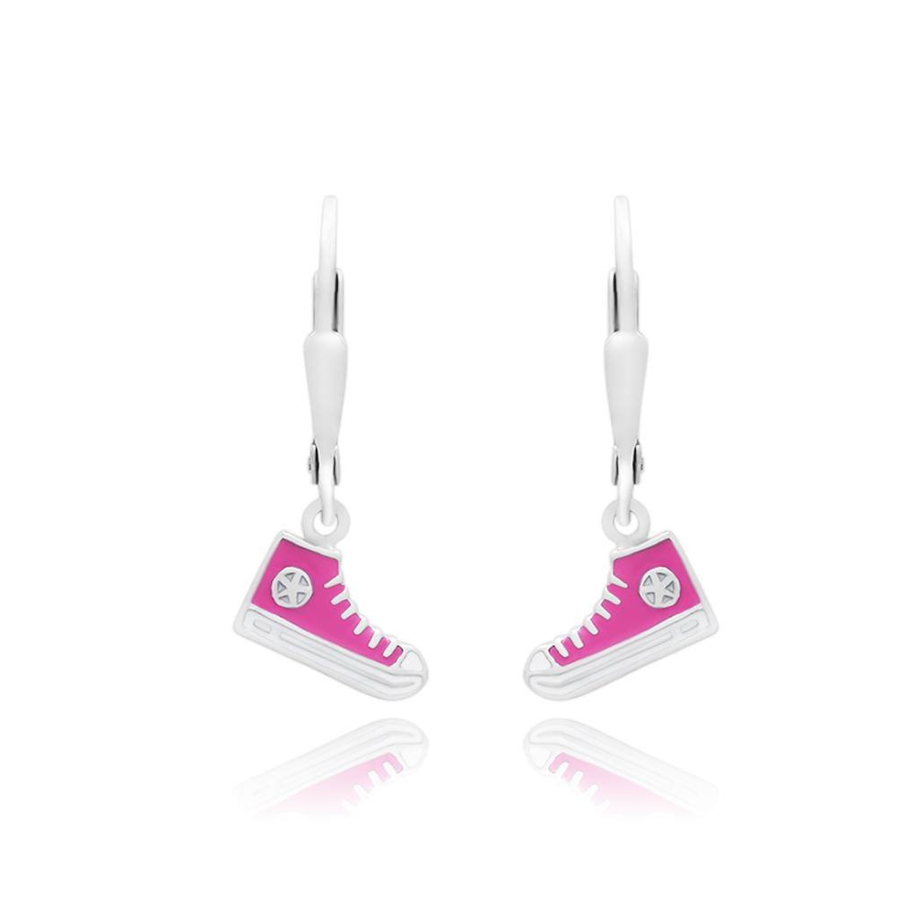 CC Trendy Pink Baby Shoes Earrings - Euro Sparkles