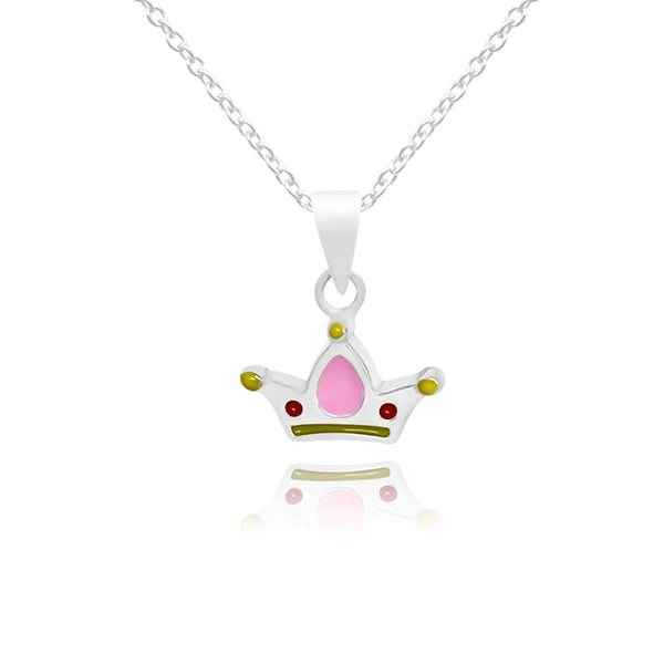 CC Baby Mermaid Crown Necklace - Euro Sparkles