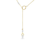 Hidden Treasure Pandola White Quartz Necklace - Euro Sparkles
