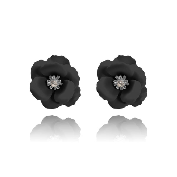 Las Flores Cherry Blossom Stud Earrings - Euro Sparkles