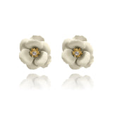Las Flores Cherry Blossom Stud Earrings - Euro Sparkles