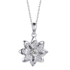 Twinkling Joy Double Flower Necklace