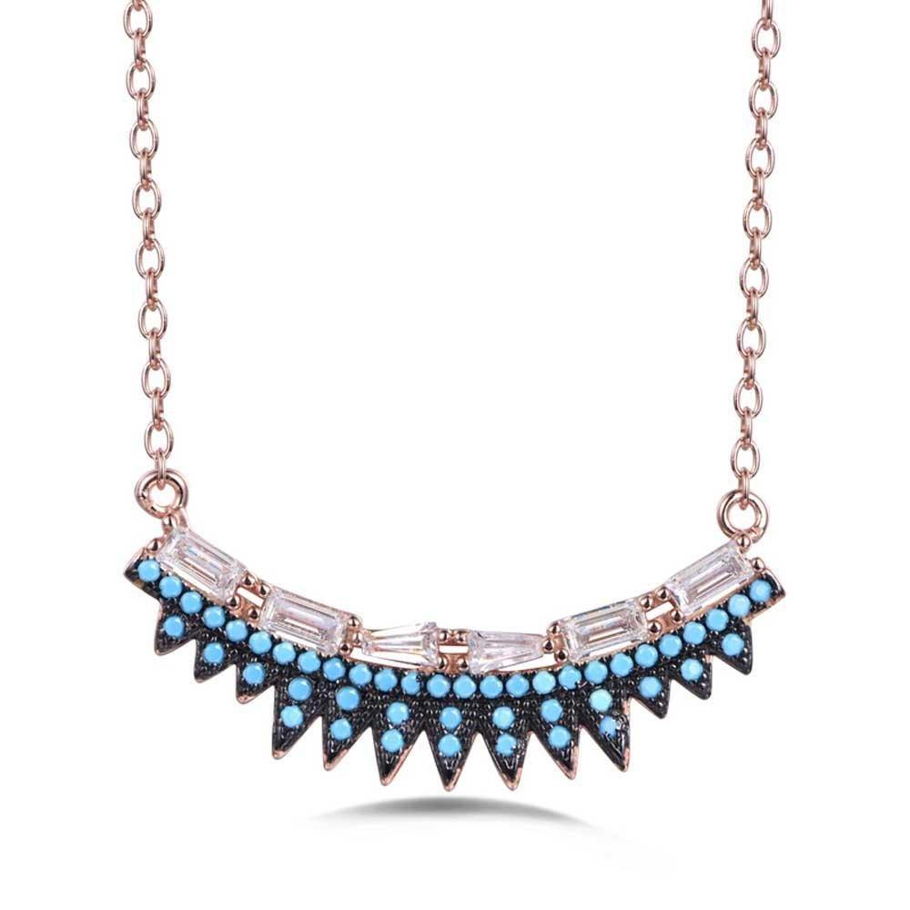 Azure Queen Necklace - Euro Sparkles