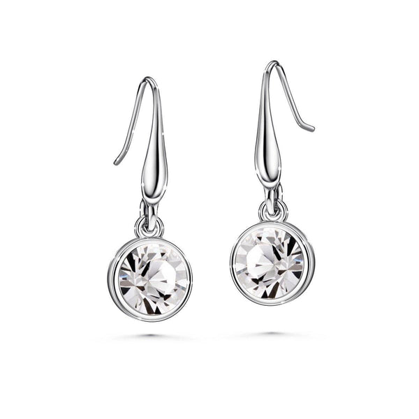 Color of Soul Earrings April (Clear Crystal) - Euro Sparkles