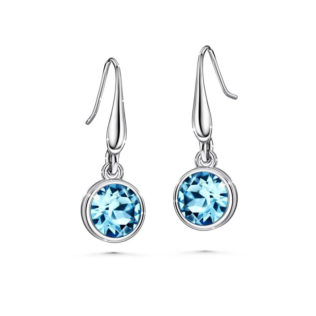 Color of Soul Earrings March (Aquamarine) - Euro Sparkles