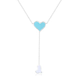 Eternal Love Double Heart Necklace - Euro Sparkles