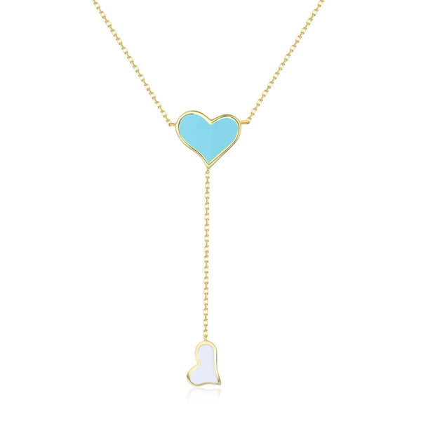 Eternal Love Double Heart Necklace - Euro Sparkles