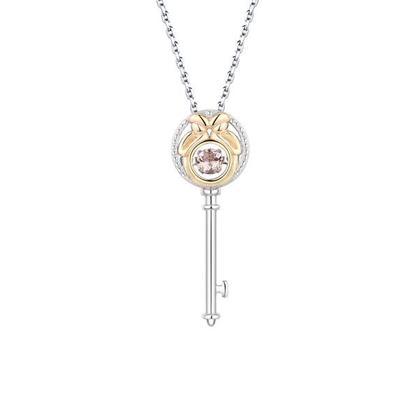 Mini Astra Key Gemini Necklace - Euro Sparkles
